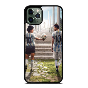 DIEGO MARADONA AND LIONEL MESSI iPhone 11 Pro Max Case
