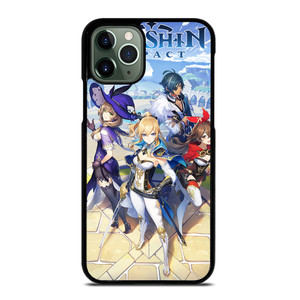 GENSHIN IMPACT CHARACTERS iPhone 11 Pro Max Case GENSHIN IMPACT CHARACTERS iPhone 11 Pro Max Case