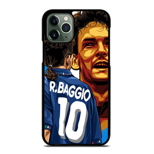 ROBERTO BAGGIO LEGEND ITALY ART iPhone 11 Pro Max Case