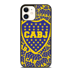 BOCA JUNIORS PATTERN iPhone 12 Case BOCA JUNIORS PATTERN iPhone 12 Case