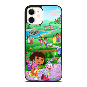 DORA THE EXPLORER CHARACTERS iPhone 12 Case