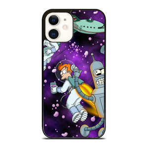 FUTURAMA BENDER LILA iPhone 12 Case FUTURAMA BENDER LILA iPhone 12 Case