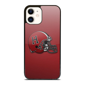HARVARD CRIMSON FOOTBALL HELMET iPhone 12 Case