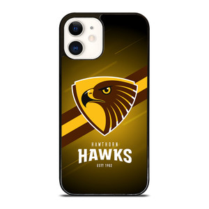 HAWTHORN HAWKS 1902 AFL iPhone 12 Case HAWTHORN HAWKS 1902 AFL iPhone 12 Case
