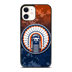 ILLINOIS FIGHTING LOGO iPhone 12 Case