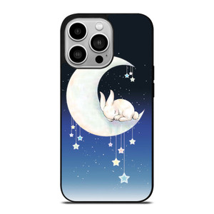 MOON BUNNY SLEEPING iPhone 14 Pro Case MOON BUNNY SLEEPING iPhone 14 Pro Case