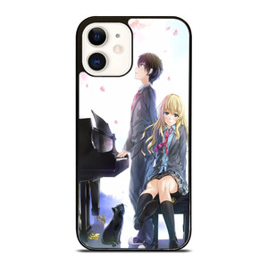 SHIGATSU WA KIMI NO USO ANIME ROMANCE iPhone 12 Case