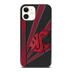 WASHINGTON STATE COUGARS ICON iPhone 12 Case WASHINGTON STATE COUGARS ICON iPhone 12 Case
