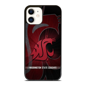 WASHINGTON STATE COUGARS LOGO iPhone 12 Case WASHINGTON STATE COUGARS LOGO iPhone 12 Case