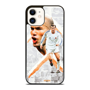 ZINEDINE ZIDANE LEGEND REAL MADRID iPhone 12 Case ZINEDINE ZIDANE LEGEND REAL MADRID iPhone 12 Case