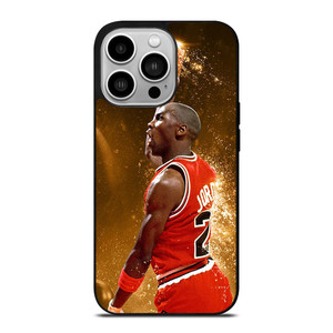 MICHAEL JORDAN CHICAGO BULLS iPhone 14 Pro Case