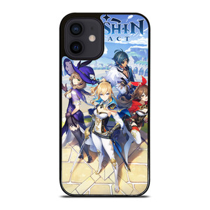 GENSHIN IMPACT CHARACTERS iPhone 12 Mini Case GENSHIN IMPACT CHARACTERS iPhone 12 Mini Case