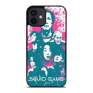SQUID GAME CHARACTERS iPhone 12 Mini Case SQUID GAME CHARACTERS iPhone 12 Mini Case