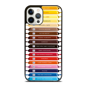 RITTER SPORT CHOCOLATE LIST iPhone 12 Pro Case