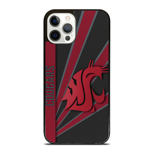 WASHINGTON STATE COUGARS ICON iPhone 12 Pro Case WASHINGTON STATE COUGARS ICON iPhone 12 Pro Case
