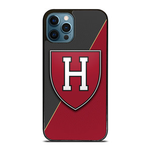 HARVARD CRIMSON FOOTBALL LOGO iPhone 12 Pro Max Case