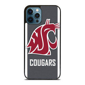 WASHINGTON STATE COUGARS ICON 2 iPhone 12 Pro Max Case WASHINGTON STATE COUGARS ICON 2 iPhone 12 Pro Max Case
