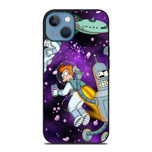 FUTURAMA BENDER LILA iPhone 13 Case FUTURAMA BENDER LILA iPhone 13 Case