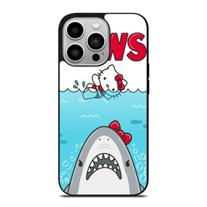 JAWS VS HELLO KITTY iPhone 14 Pro Case