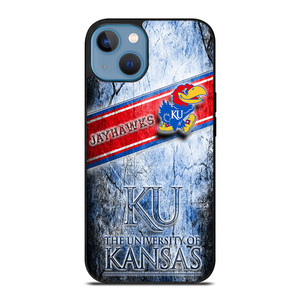 UNIVERSITY OF KANSAS JAYHAWKS LOGO iPhone 13 Case