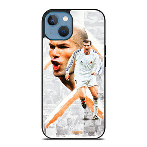 ZINEDINE ZIDANE LEGEND REAL MADRID iPhone 13 Case ZINEDINE ZIDANE LEGEND REAL MADRID iPhone 13 Case