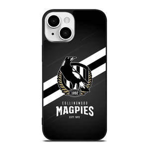 COLLINGWOOD MAGPIES LOGO AFL iPhone 13 Mini Case COLLINGWOOD MAGPIES LOGO AFL iPhone 13 Mini Case