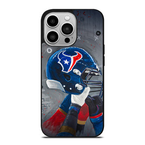 HOUSTON TEXANS HELMET 3 iPhone 14 Pro Case