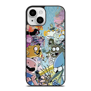 REGULAR SHOW CHARACTERS iPhone 13 Mini Case REGULAR SHOW CHARACTERS iPhone 13 Mini Case