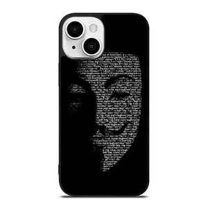 V FOR VENDETTA MASK iPhone 13 Mini Case V FOR VENDETTA MASK iPhone 13 Mini Case