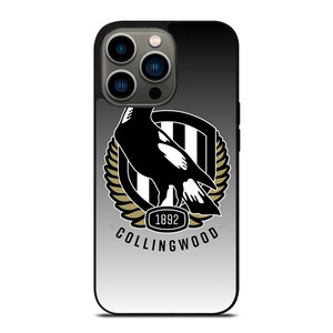 COLLINGWOOD MAGPIES ICON AFL iPhone 13 Pro Case COLLINGWOOD MAGPIES ICON AFL iPhone 13 Pro Case