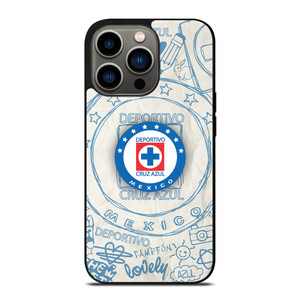 CRUZ AZUL DEPORTIVO ART iPhone 13 Pro Case CRUZ AZUL DEPORTIVO ART iPhone 13 Pro Case