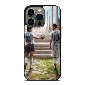 DIEGO MARADONA AND LIONEL MESSI iPhone 13 Pro Case