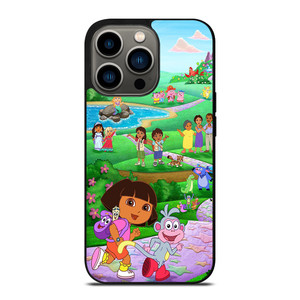 DORA THE EXPLORER CHARACTERS iPhone 13 Pro Case DORA THE EXPLORER CHARACTERS iPhone 13 Pro Case