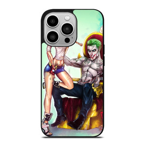 HARLEY QUINN AND JOKER 2 iPhone 14 Pro Case