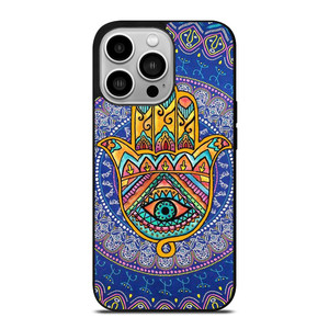 HAMSA EVIL EYE HAND iPhone 14 Pro Case