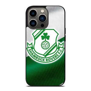 SHAMROCK ROVERS FOOTBALL CLUB LOGO iPhone 13 Pro Case SHAMROCK ROVERS FOOTBALL CLUB LOGO iPhone 13 Pro Case