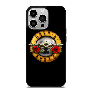 GUN AND ROSES LOGO iPhone 14 Pro Case
