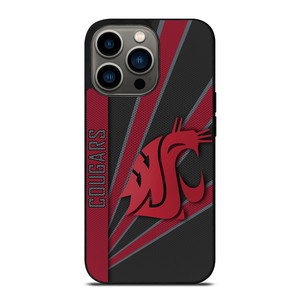 WASHINGTON STATE COUGARS ICON iPhone 13 Pro Case WASHINGTON STATE COUGARS ICON iPhone 13 Pro Case