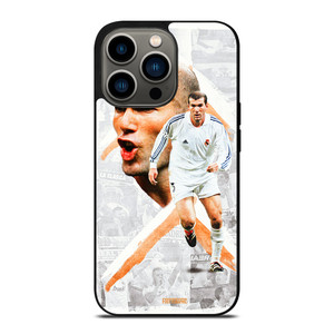 ZINEDINE ZIDANE LEGEND REAL MADRID iPhone 13 Pro Case