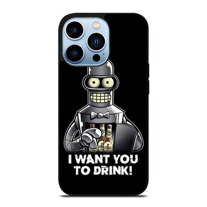 BENDER IN FUTURAMA iPhone 13 Pro Max Case BENDER IN FUTURAMA iPhone 13 Pro Max Case