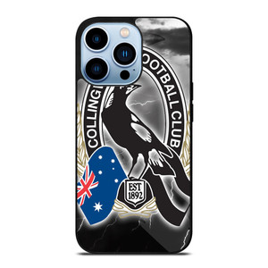 COLLINGWOOD MAGPIES AFL LOGO iPhone 13 Pro Max Case