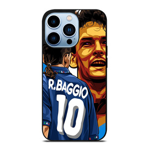 ROBERTO BAGGIO LEGEND ITALY ART iPhone 13 Pro Max Case ROBERTO BAGGIO LEGEND ITALY ART iPhone 13 Pro Max Case