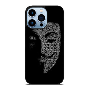 V FOR VENDETTA MASK iPhone 13 Pro Max Case V FOR VENDETTA MASK iPhone 13 Pro Max Case