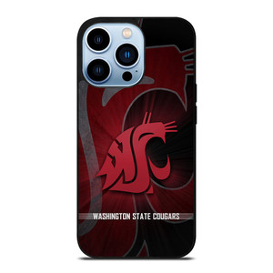 WASHINGTON STATE COUGARS LOGO iPhone 13 Pro Max Case
