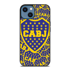 BOCA JUNIORS PATTERN iPhone 14 Case BOCA JUNIORS PATTERN iPhone 14 Case