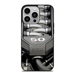 FORD MUSTANG ENGINE iPhone 14 Pro Case