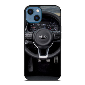 KIA RIO STEERING WHEEL iPhone 14 Case KIA RIO STEERING WHEEL iPhone 14 Case