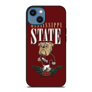 MISSISSIPPI STATE BULLDOGS SYMBOL iPhone 14 Case MISSISSIPPI STATE BULLDOGS SYMBOL iPhone 14 Case