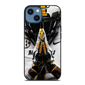 MISSOURI TIGERS HELMET ICON iPhone 14 Case MISSOURI TIGERS HELMET ICON iPhone 14 Case
