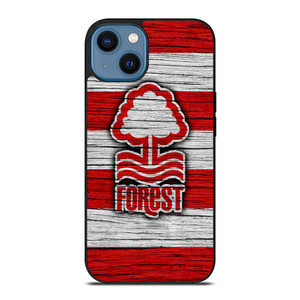 NOTTINGHAM FOREST LOGO WOODEN iPhone 14 Case NOTTINGHAM FOREST LOGO WOODEN iPhone 14 Case
